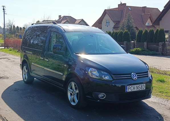 Volkswagen Caddy cena 44900 przebieg: 179000, rok produkcji 2014 z Chodzież małe 352